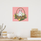Paasbrief Poster Festive Easter Party Decor (Keuken)