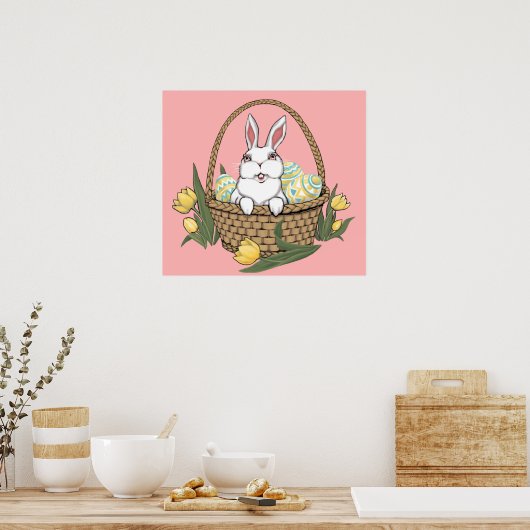 Paasbrief Poster Festive Easter Party Decor (Keuken)