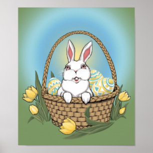 Paasbrief Poster Festive Easter Party Decor