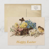Paasbriefkaart Feestdagenkaart (Voorkant / Achterkant)