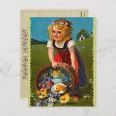 paasBriefkaart Feestdagenkaart (Voorkant / Achterkant)