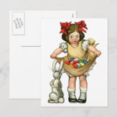  paasBriefkaart Feestdagenkaart (Voorkant / Achterkant)