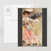  paasBriefkaart Feestdagenkaart (Voorkant / Achterkant)