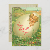 paasBriefkaart Feestdagenkaart (Voorkant / Achterkant)