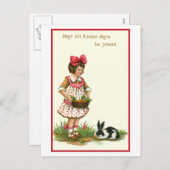 paasBriefkaart Feestdagenkaart (Voorkant / Achterkant)
