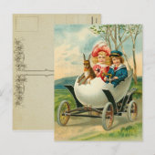  paasBriefkaart Feestdagenkaart (Voorkant / Achterkant)