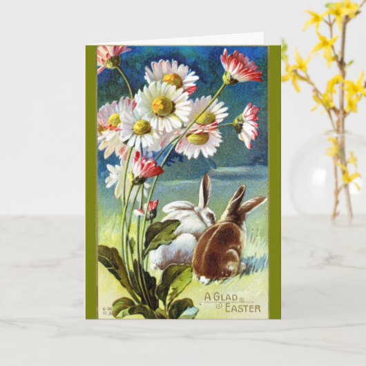  paasBriefkaart - paasbundels Kaart (Gele Bloem)