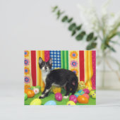 PaasBriefkaart van Foxi Moxi Feestdagenkaart (Staand voorkant)