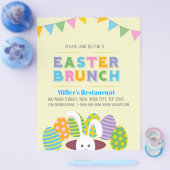 Paasbrochure Brunch Event Flyer (Enkel)