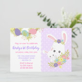 Paasbroekbloemen in paasdagen kaart (Staand voorkant)