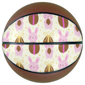 Paasbroodjes en chocolade-eieren mini basketbal (Voorkant)