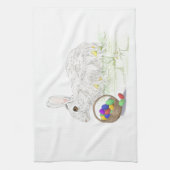 Paasbroodjes Theedoek (Verticaal)