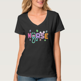 Paasbroodrooster Bunny Ears Happy Paaseieren Ou T-shirt