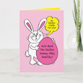 Paasbroodrooster voor kinderen kaart (Voorkant)