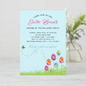 Paasbrunch Bloemenei Modern Aanpasbaar Kaart (Staand voorkant)