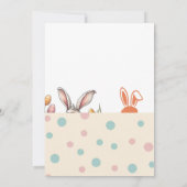 Paasbrunch & Egg Hunt Delight Kaart (Achterkant)