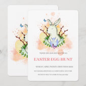 Paasbrunch Eierenschat Invitatie Kaart (Voorkant / Achterkant)