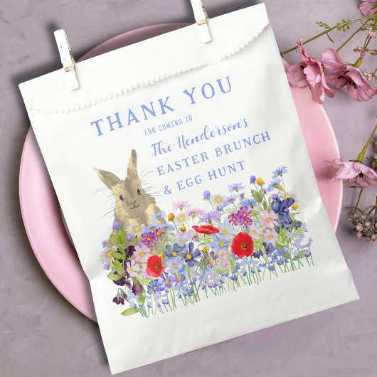 Paasbrunch en eierjacht op maat bedankt bedankzakje