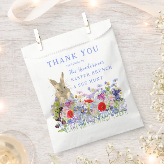 Paasbrunch en eierjacht op maat bedankt bedankzakje (Geknipt)