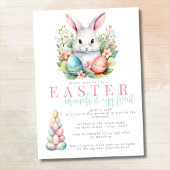 Paasbrunch en uitnodiging voor de eierjacht