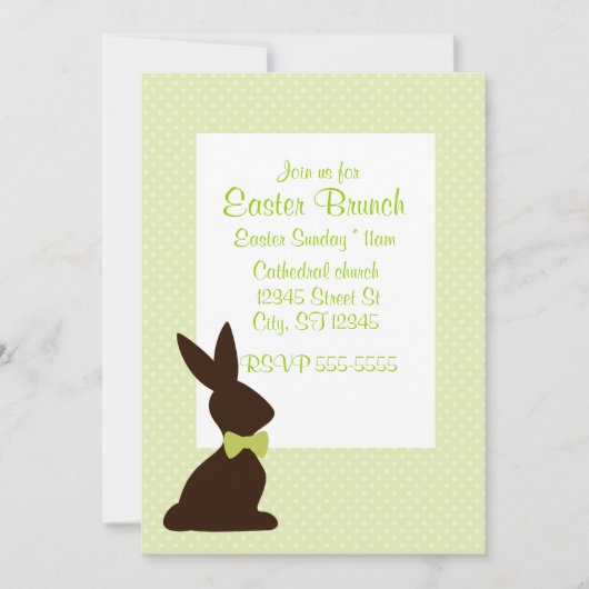 PaasBrunch Kaart (Voorkant)