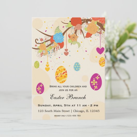 PaasBrunch Kaart (Staand voorkant)