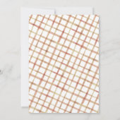 Paasbrunch met lente nursery konijntjes kaart (Achterkant)