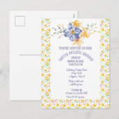 Paasbrunch met Potluck Uitnodiging (Voorkant / Achterkant)