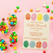 Paasbrunch Oekraïens Pysanky Eggs Party Kaart