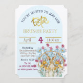Paasbrunch uitnodiging (Voorkant)