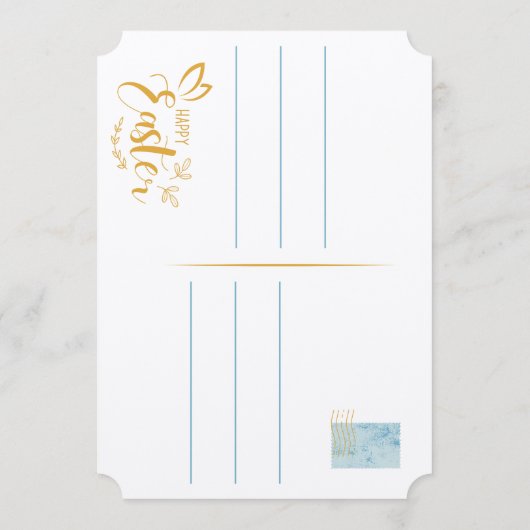 Paasbrunch uitnodiging (Achterkant)