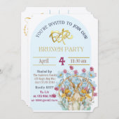 Paasbrunch uitnodiging (Voorkant / Achterkant)