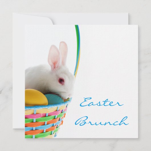 Paasbrunch vierkant 5,25" x 5,25" uitnodigingen (Voorkant)