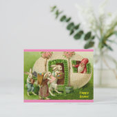  paasbundel en Europese koepel Briefkaart (Staand voorkant)