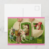  paasbundel en Europese koepel Briefkaart (Voorkant / Achterkant)