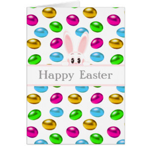 Paasbundel en kleurrijke eieren op wit