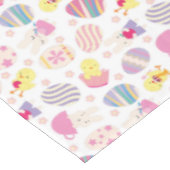 Paasbundel en kuikens patroontafellade tafelkleed (Gekanteld)