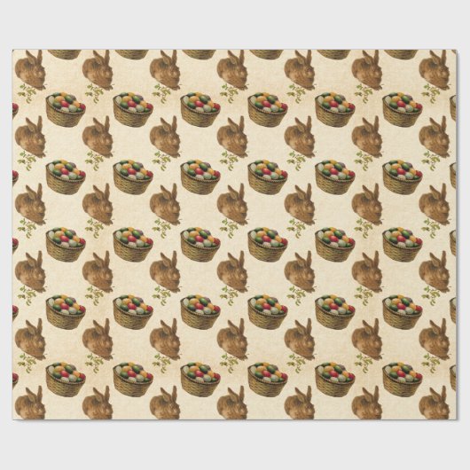  paasbundel en mandarijnenpakket cadeaupapier (Vlak)