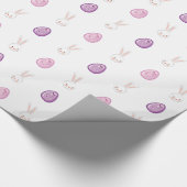 Paasbundel- en paaseieren cadeaupapier (Hoek)