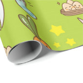 paasbundel en vriendenpatroon cadeaupapier (Rol Hoek)