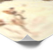 Paasbundel, gekleurd, gebilde eieren gesneden snee poster (Hoek)