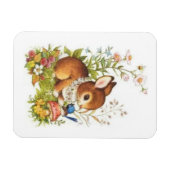 paasbundel in bloemen magneet (Horizontaal)