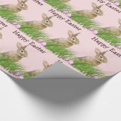 paasbundel in gras met eieren cadeaupapier (Hoek)