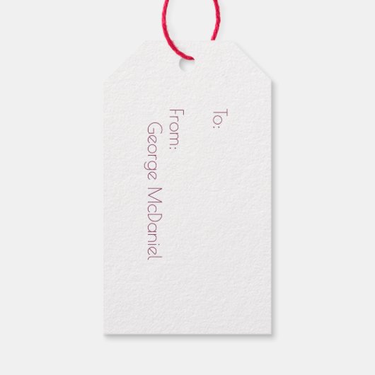 Paasbundel/mandje Label Cadeaulabel (Achterkant)