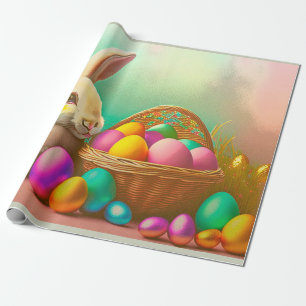 paasbundel met Collectie in mandje Cadeaupapier
