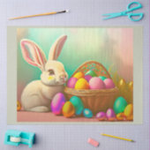 paasbundel met Collectie in mandje Tissuepapier (Craft)