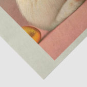 paasbundel met Collectie in mandje Tissuepapier (Detail)