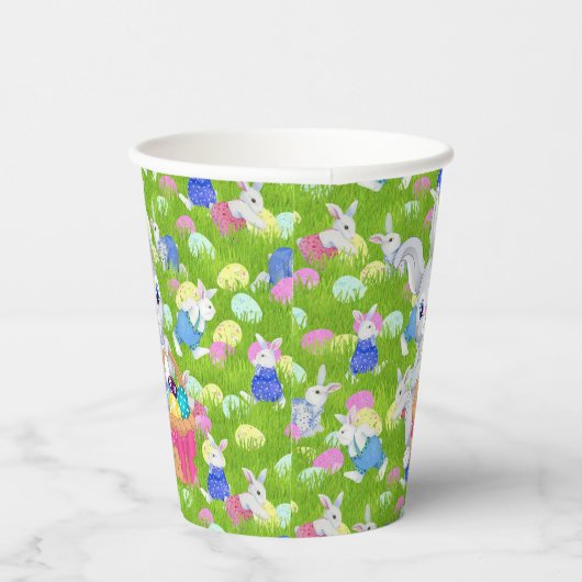 Paasbundel met de Partij van de Jacht van het mand Papieren Bekers (Rechts)