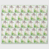 paasbundel met eieren cadeaupapier (Vlak)