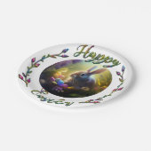 paasbundel met eimandje papieren bordje (Gekanteld)